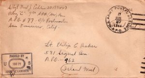 United States A.P.O.'s Soldier's Free Mail 1944 U.S. Army Postal Service, A.P...