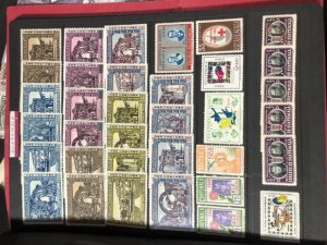 Worldwide Stamps On Stock Pages British Colonies & More