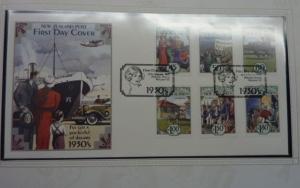 1994 New Zealand The Emerging Years issue publication including mint stamps 