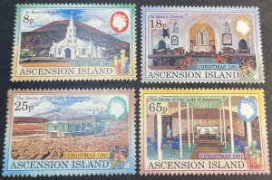 ASCENSION ISLAND # 512-515-MINT NEVER/HINGED--COMPLETE SET--1991