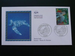 sea turtle FDC 58648