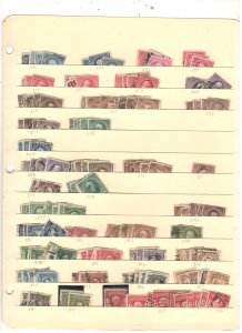 US COLLECTION ON STOCK SHEET