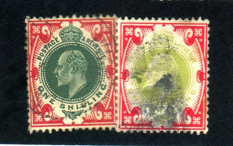 GREAT BRITAIN #138 138A USED FVF Cat $110