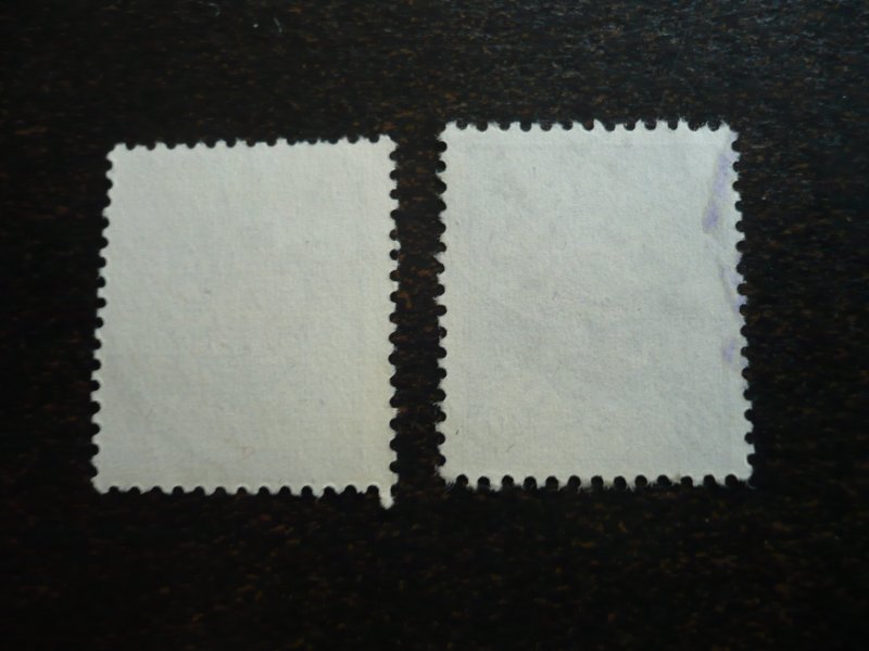 Stamps - Belgium - Scott# 205-206 - Used Part Set of 2 Stamps