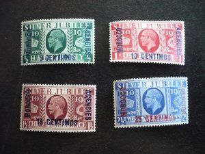 Stamps-British Office in Morocco-Scott#67-70-Mint Hinged Set of 4 Stamps