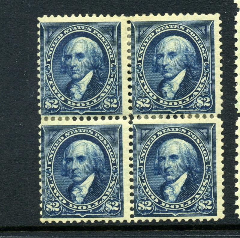 Scott #277 Madison Mint Block of 4: Scarce Multiple!!! (Stock #277-1)