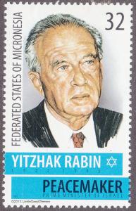 Micronesia 236 Yitzhak Rabin 1995