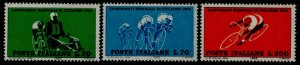 Italy 857-9 MNH World Cycling Championships