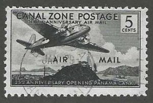 Canal Zone C15 Used  SCV:$2.25