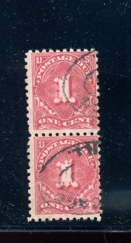 Scott #J59 Perf 10 Postage Due Used Pair of Stamps  (Stock #J59-22)