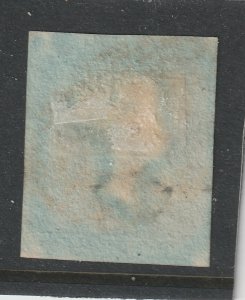 Great Britain a used imperf 2d blue from 1841