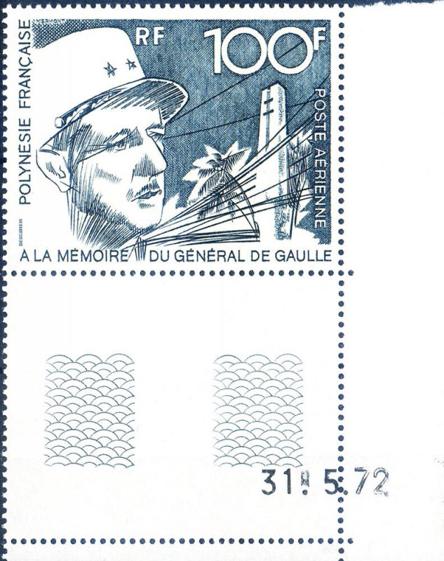 1972 General de Gaulle.