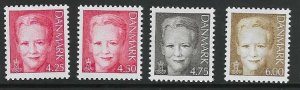 Denmark #1118 / 20 / 21 / 27 / 28 / 29 / 32 & 33 MNH, Queen Margrethe II