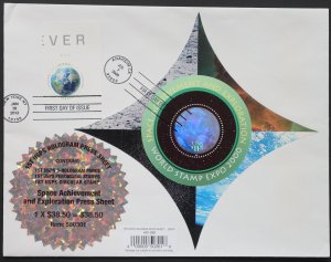 U.S. Used Stamp Scott #3412 $11.75 Space Achievement First Day Cover. Choice!