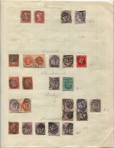 Great Britain Stamps - BANBURY, COLCHESTER, CHRISTCHURCH Etc. Cancellations