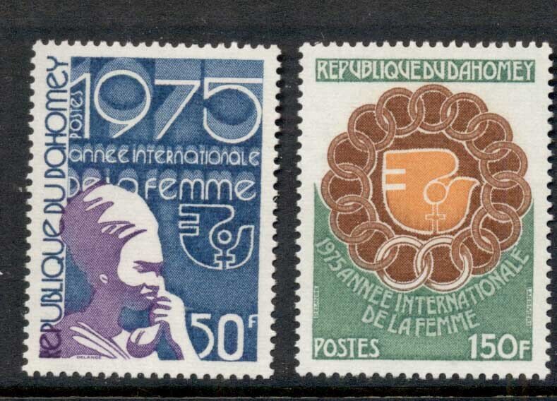 Dahomey 1975 IWY International Women's Year MUH