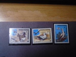 New Caledonia  #  413-15   MNH  Birds