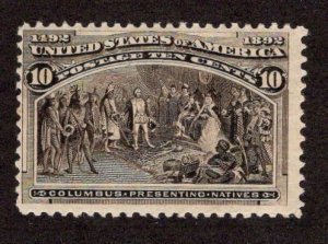 US #237 Ten Cent Columbian  F/MNH  ~jm-1840