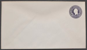 1917 US Sc. #U436 die 7 stamped envelope, 3 cent mint, good shape