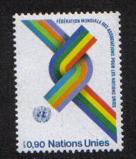 United Nations Geneva  #57  MNH  1976  WFUNA world federation of UN Associations