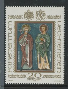 Liechtenstein #674 Mint (NH) Single