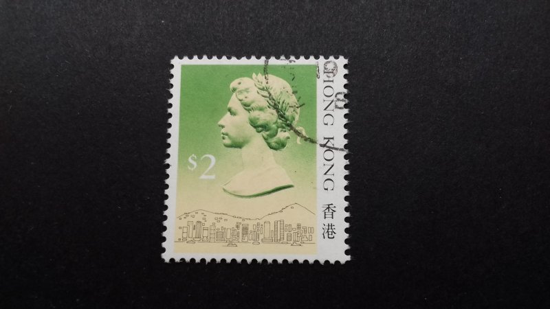 Hong Kong 1987 Queen Elizabeth II Used