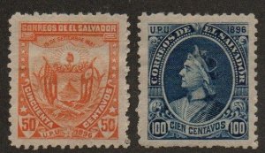 El Salvador 157N-157O Mint hinged