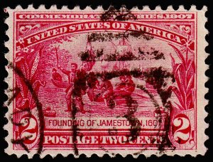 United States Scott 329 (1907) Used F P