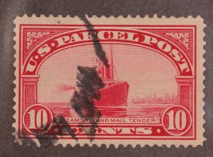 Scott Q6 -  10 Cents Parcel Post - Used - Nice Stamp - SCV - $3.00