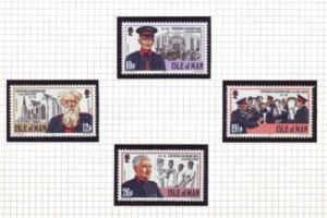 Isle of Man Sc 240-3 1983 Salvation Army stamp set mint NH