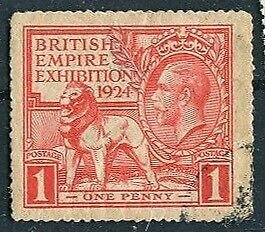 GB 1924 1d SG 430 Used KGV (003027)