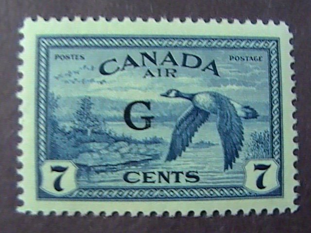 CANADA # CO2-MINT/HINGED----OFFICIAL/AIR-MAIL----1950