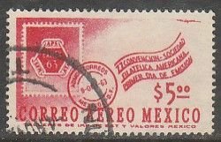 MEXICO C274, Convention of the American Philatelic Soc USED, VF. (625)