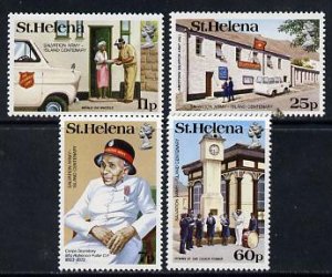 ST. HELENA - 1984 - Salvation Army - Perf 4v Set - Mint Never Hinged