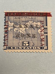 Canal Zone 12c Mint Trop Gum Double Overprint PSAG Cert KSPhilatelics 12cCZx3tz