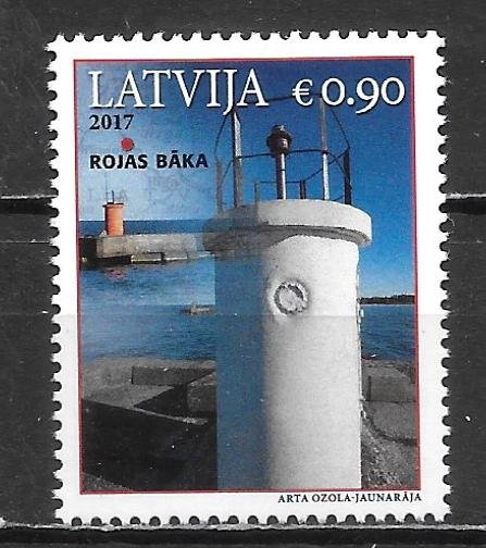 Latvia 971 Lighthouse single MNH (lib)