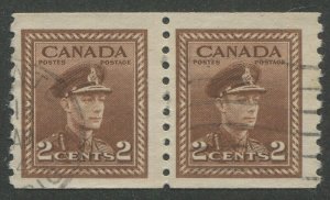 CANADA #279 USED PAIR 