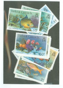 Turks & Caicos Islands #360-374 Mint (NH) Single (Complete Set)