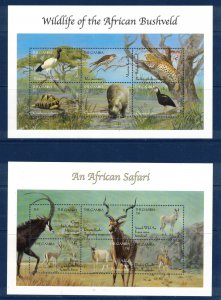 Gambia Sc 2192-99 MNH Set of M/S & S/S -Endangered Animals of Africa - HJ06