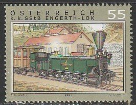 2004 Austria - Sc 1958 - MNH VF - 1 single - Engerth locomotive