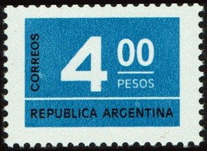 Argentina #1115  MNH - 4p Numeral (1976)