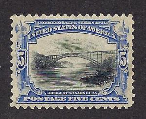 297 Mint,OG,H... SCV $75.00... Nicely Centered