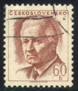 Czechoslovakia #1541 Pres. Ludvik Svoboda, CTO (0.20)