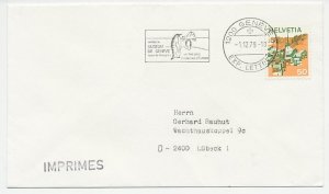 Cover / Postmark Switzerland 1979 Penguin - Museum