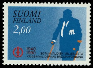 Finland #813  MNH - Disabled Veterans (1990)