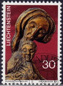 Liechtenstein - 1970 - Scott #474 - used - Christmas