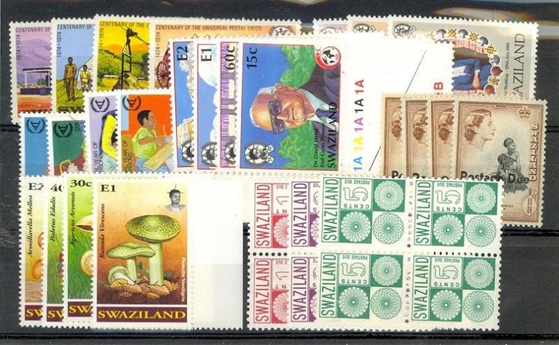 Swaziland Scott Mint NH sets (Catalog Value $39.35)  [H0035]