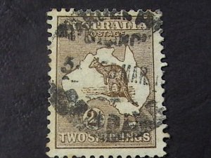 AUSTRALIA # 11-USED---BROWN ---1913