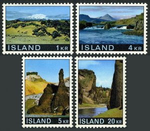 Iceland 412-415,MNH.Michel 434-437. 1970.Snaefellsjokull Mountain.Laxfoss,