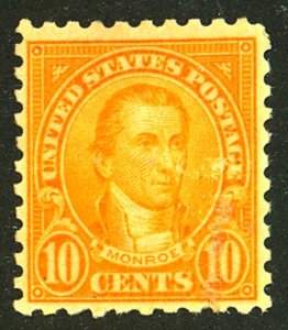 U.S. #591 MINT OG LH